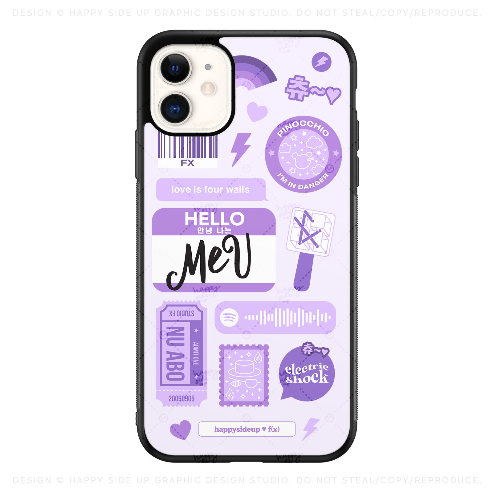 MeU Fandom Case - Happy Side Up - Phone cases, tote bags, and more