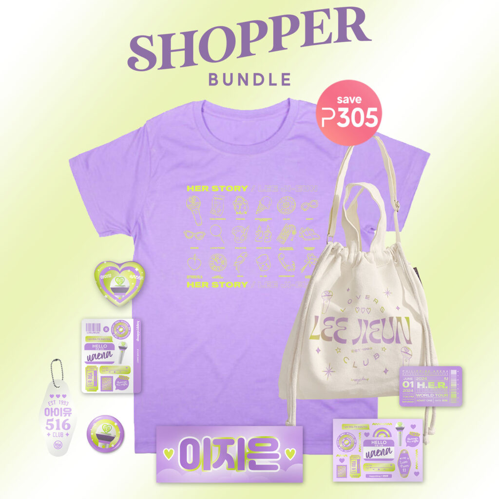 [UAENA] Shopper Bundle - Happy Side Up - Phone cases, tote bags, and more
