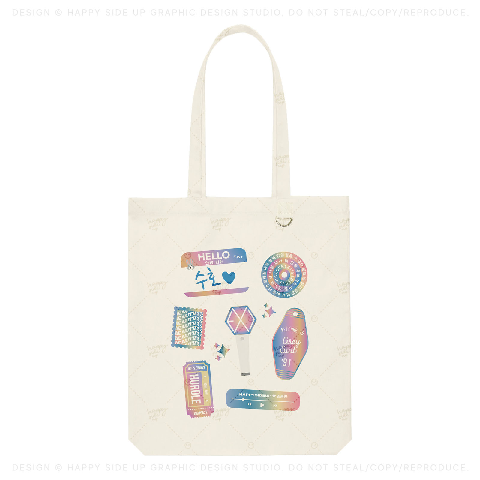 EXO SUHO Fandom Tote Bag - Image 6