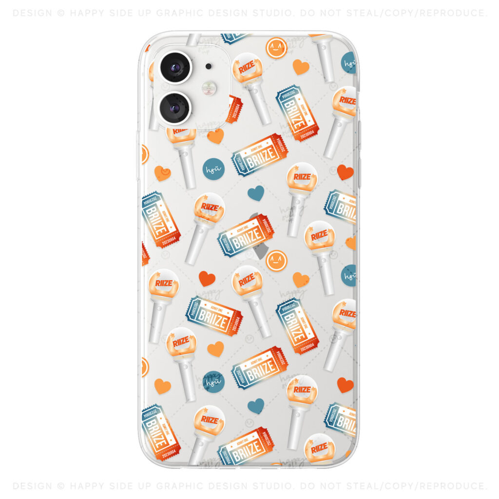 BRIIZE Lightstick Case - Happy Side Up - Phone cases, tote bags, and more