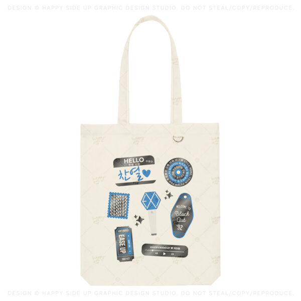 Chanyeol Fandom Tote Bag - Image 5